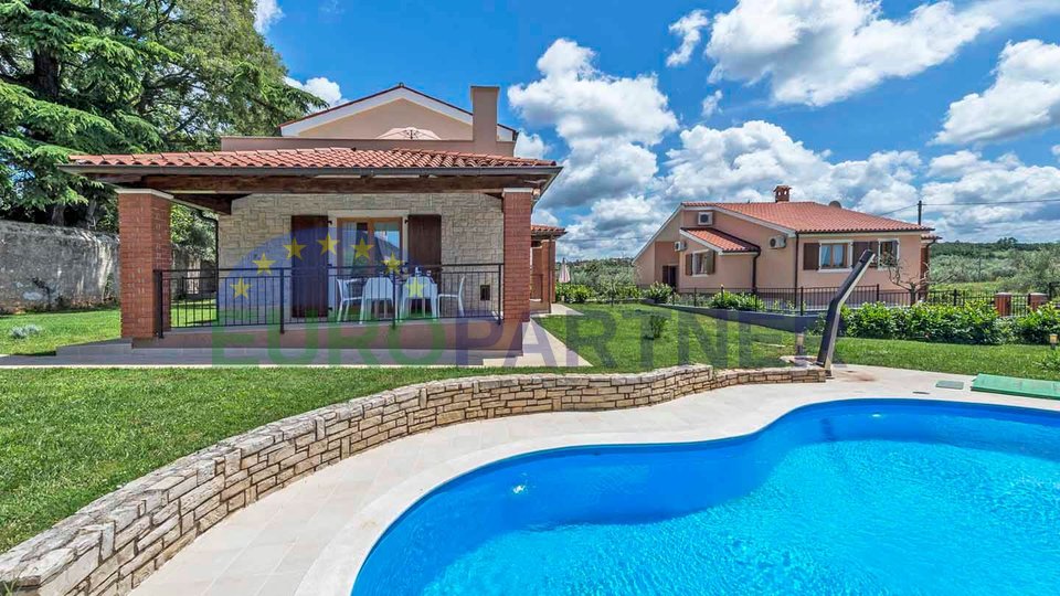 Villa with swimming pool in a quiet area, near Poreč, Istria