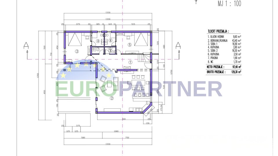 Villa mit Pool, Neubau, in der Nähe von Poreč