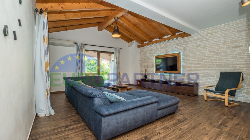 Istria, Rovinj, a beautiful house with a swimming pool and a spacious garden