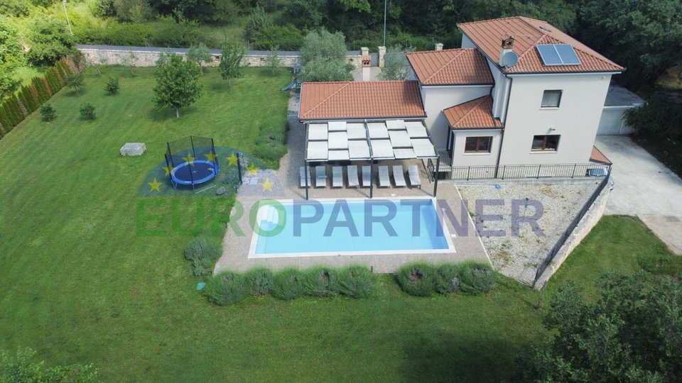 Istria, Rovinj, a beautiful house with a swimming pool and a spacious garden