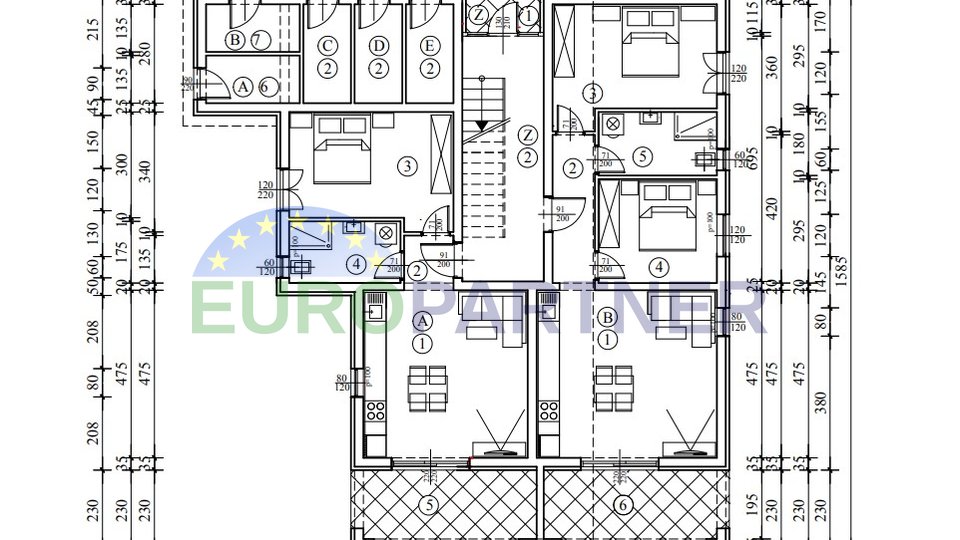 Istrien, Erdgeschosswohnung in der Nähe von Poreč mit Garten