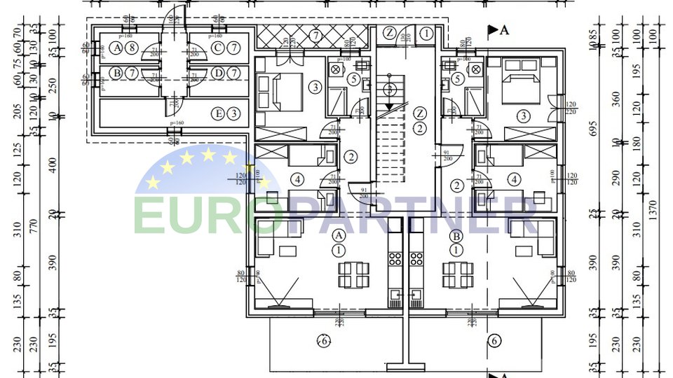 Istria, ground floor apartment with garden in a quiet location near Poreč