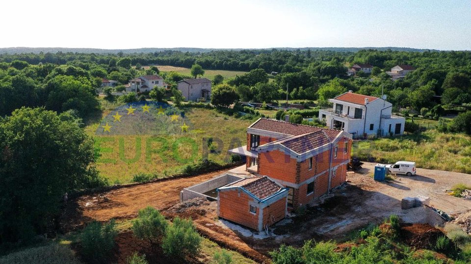 A beautiful villa with an open view of nature, Višnjan, surroundings