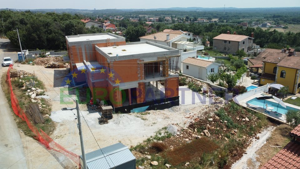 Poreč area, designer villa with SEA view