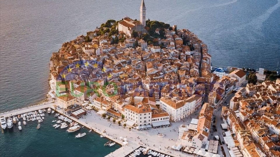 Istria, building in the center of Rovinj