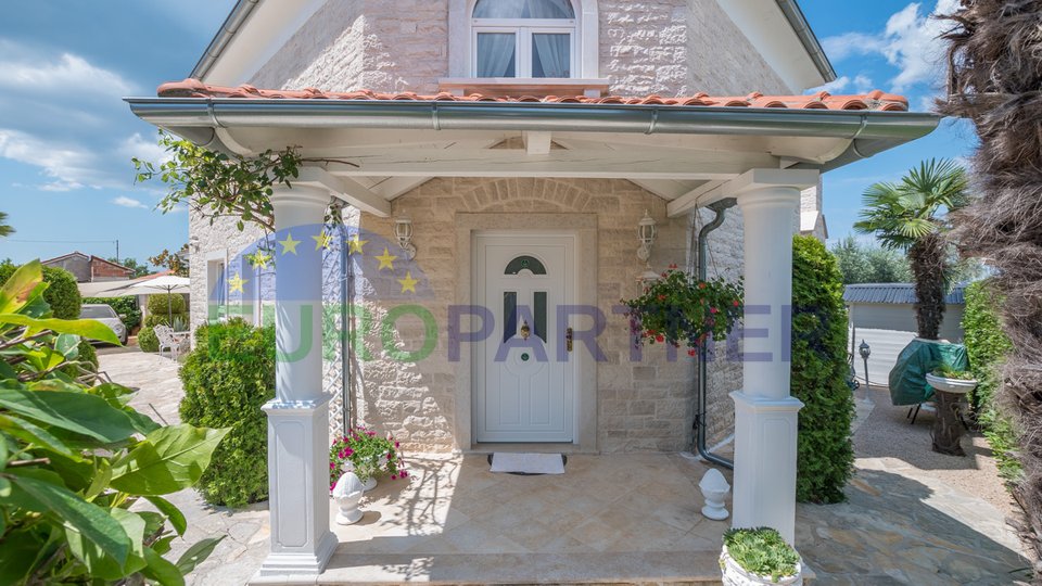 Mediterranean villa with a panoramic view of the sea