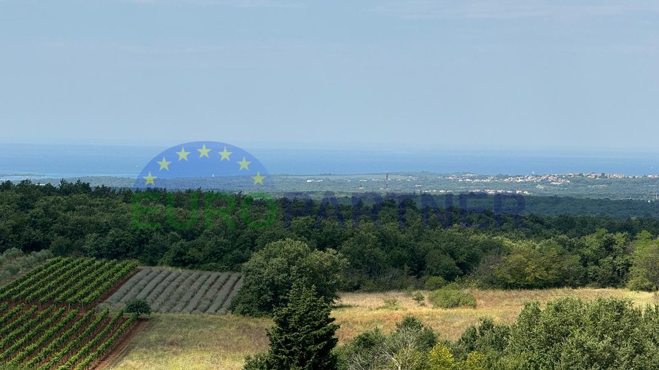 Villa mediterranea con vista panoramica sul mare