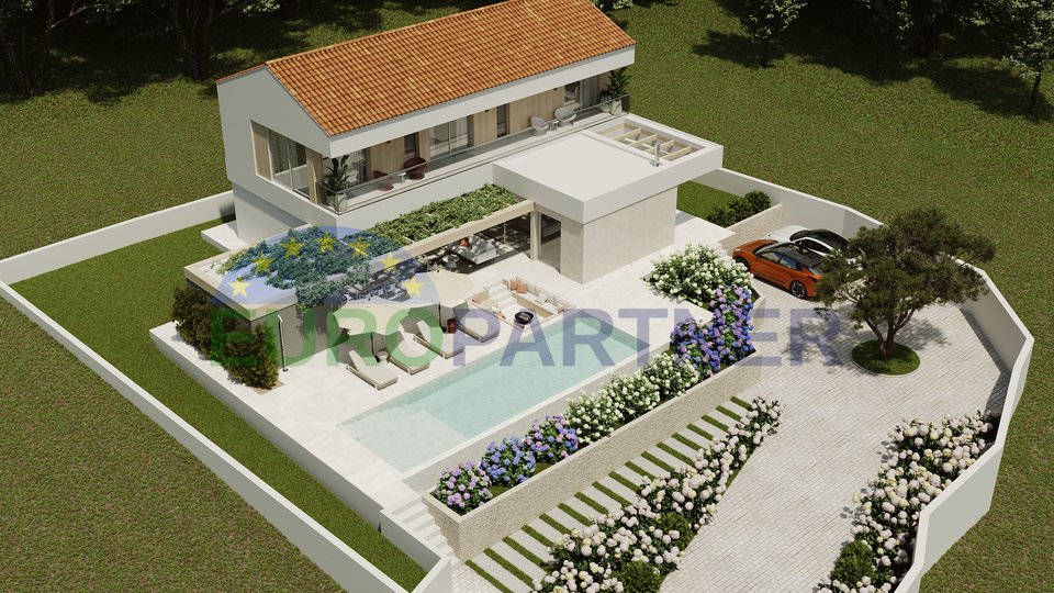 Building land with sea view, Poreč, Istria