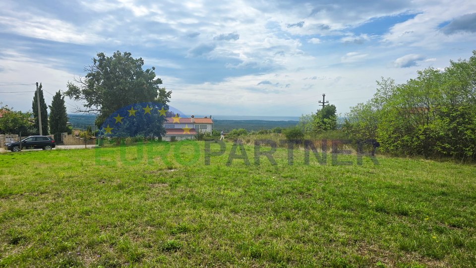 Land with sea view, Kaštelir, Istria