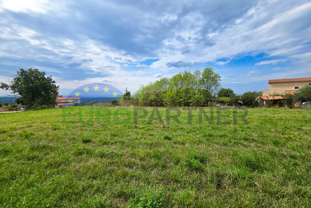 Land with sea view, Kaštelir, Istria