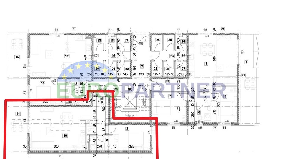 Wohnung im Erdgeschoss mit Garten, Vabriga, Istrien