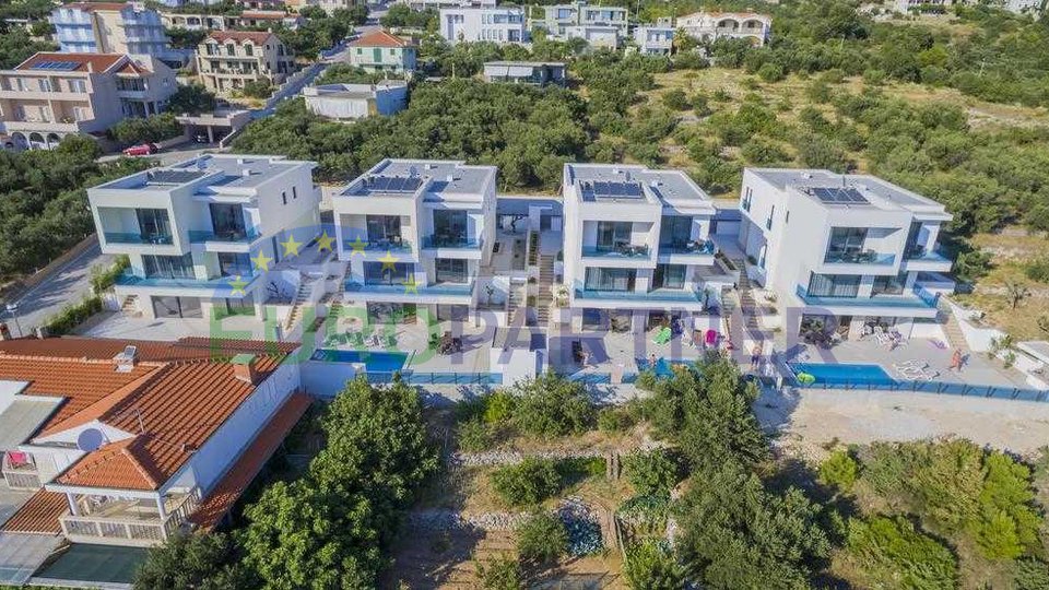 Luxury villas with sea views