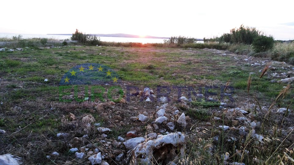 Building land near the sea near city of Zadar