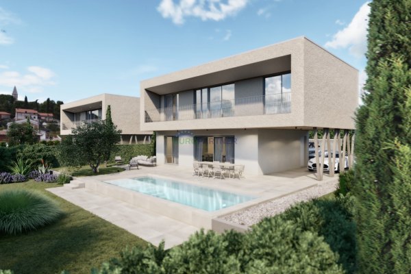 Poreč, Građevinsko zemljište s projektom i pogledom na more