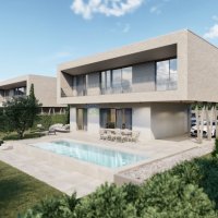Poreč, Građevinsko zemljište s projektom i pogledom na more - 2