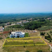 Građevinsko zemljište s pogledom na more, Kaštelir, 2458m2 - 2