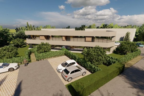 Poreč, okolica, novi dvosoban stan na prvom katu