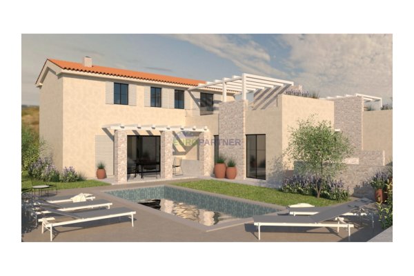Umgebung von Buje, Haus mit Pool
