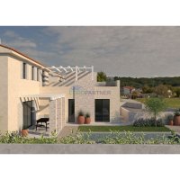 Dintorni di Buie, casa con piscina - 3
