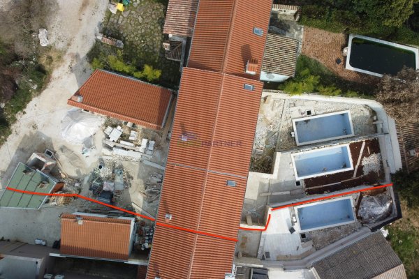 ISTRA, Svetvinčenat, okolica - Kamena kuća sa bazenom