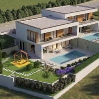 Zona Parenzo, villa di design con vista MARE - 2