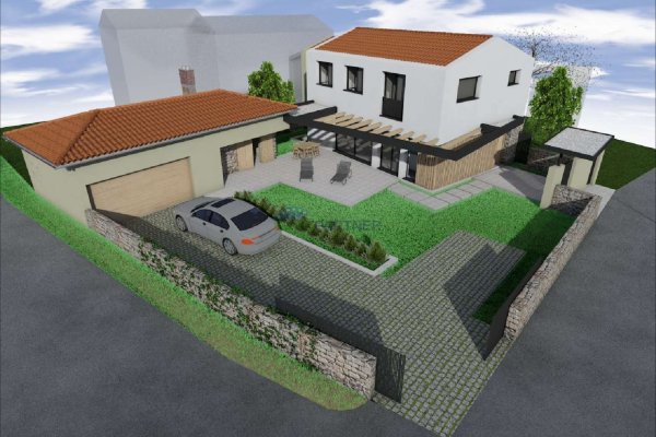 Poreč okolica, kuća za renoviranje  s građevinskom dozvolom i projektom