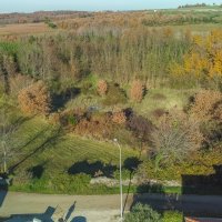 Istra, Višnjan, okolica, građevinsko zemljište sa pogledom na more - 3