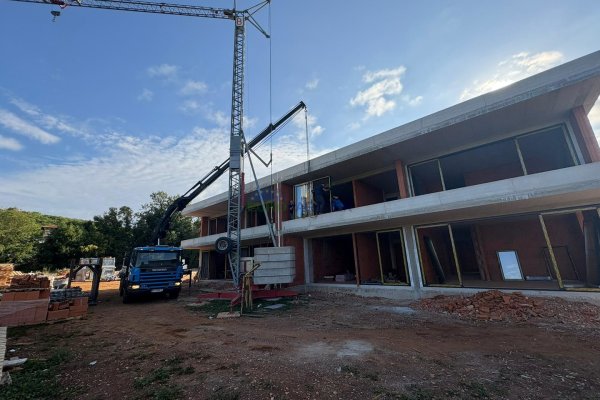 Istra, Rovinj, stan u izgradnji u okolici Rovinja