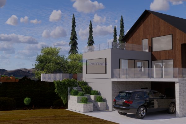 Kuća u izgradnji okružena na atraktivnoj lokaciji, 335 m2