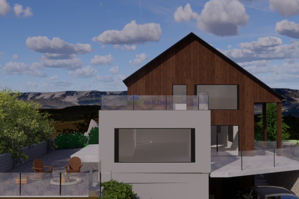 Kuća u izgradnji okružena na atraktivnoj lokaciji, 335 m2