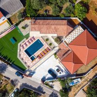 Vir, čarobna vila od 200 m2 s bazenom i pogledom na more, prodaja - 3