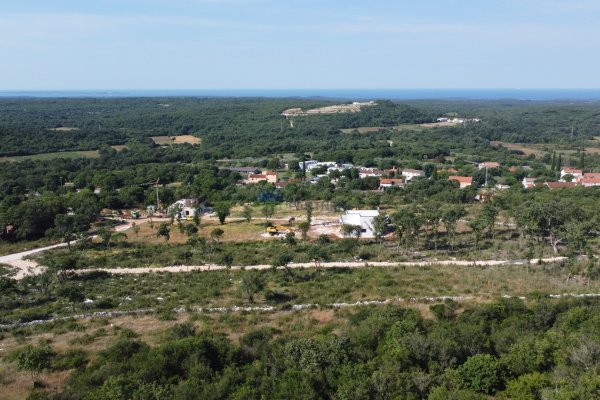 Zemljište s panoramskim pogledom na MORE, okolica Rovinja